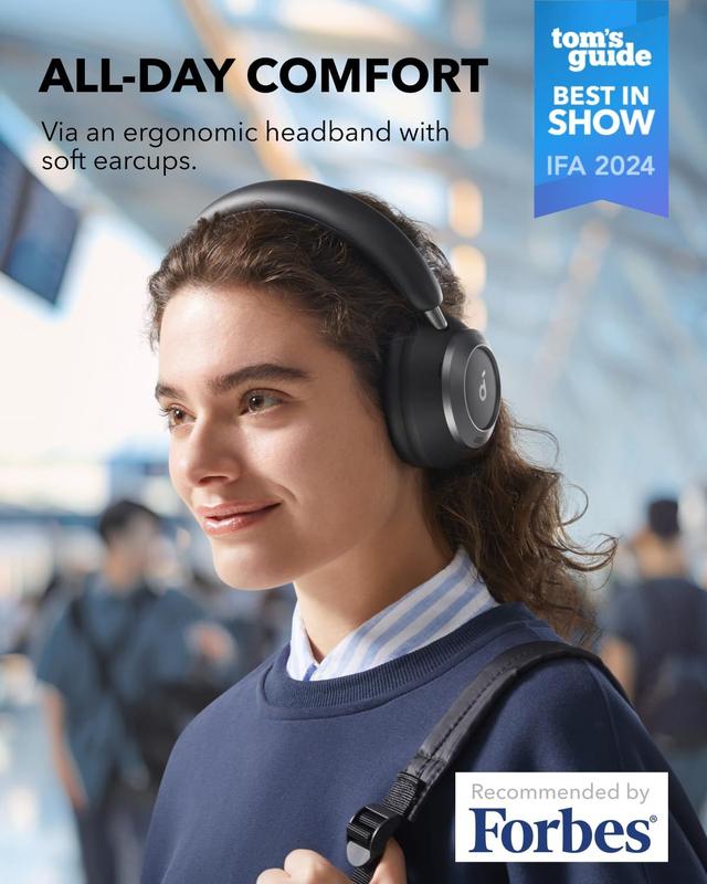Fones de ouvido Soundcore Space One Pro Anker com cancelamento de